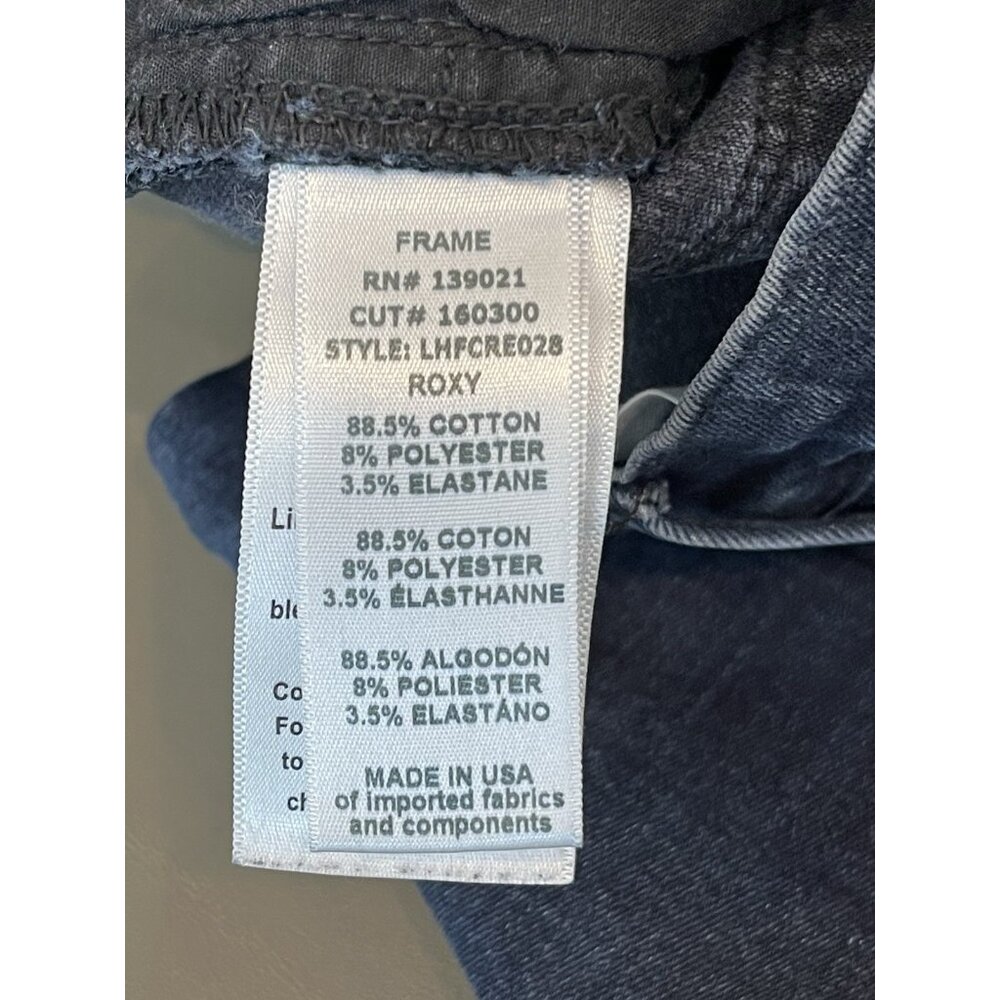 Frame Le High Flare Crop Jeans Petite - Picture 7 of 8